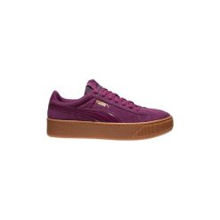 Buty Puma VIKKY PLATFORM. Brązowe trampki i tenisówki damskie marki Puma, bez wzorów, bez zapięcia. Za 300,38 zł.