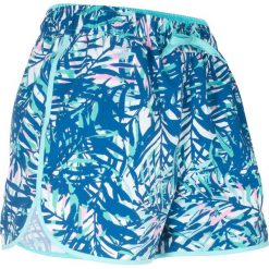 Szorty sportowe z mikrofazy z nadrukiem bonprix turkusowy z nadrukiem. Niebieskie spodenki sportowe damskie bonprix, z nadrukiem, sportowe. Za 32,99 zł.