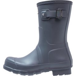 Hunter ORIGINAL SHORT Kalosze dark slate. Niebieskie kalosze męskie marki Hunter, z materiału. Za 479,00 zł.