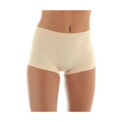 Majtki damskie: Brubeck Bokserki damskie Comfort Wool beżowe r.S (BX10440)