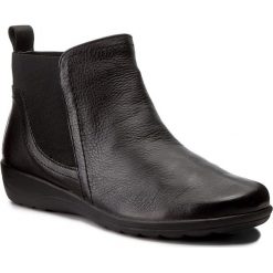 Botki CAPRICE - 9-25457-29 Black Nappa 022. Czarne botki damskie skórzane Caprice. W wyprzedaży za 249,00 zł.
