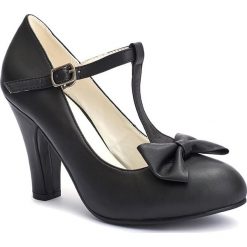 Buty ślubne damskie: Czółenka "June" w kolorze czarnym