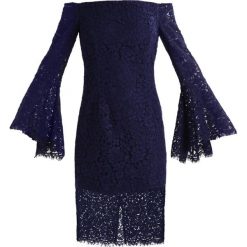 Sukienki hiszpanki: Bardot SOLANGE DRESS Sukienka koktajlowa french navy