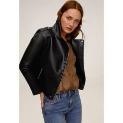 Mango - Kurtka Liz. Czerwone kurtki damskie Mango, s, bez wzorów, z poliesteru, krótkie, bez kaptura. Za 159,90 zł.