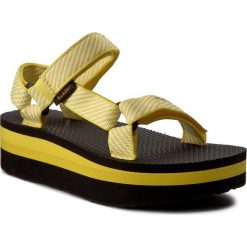 Sandały damskie: Sandały TEVA – Flatform Universal 1008844 Candy Stripe Yellow