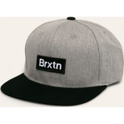 Brixton - Czapka. Czarne czapki damskie Brixton, z aplikacjami, z bawełny. W wyprzedaży za 89,90 zł.