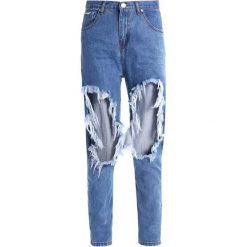 Boyfriendy damskie: Glamorous Jeansy Relaxed Fit mid blue