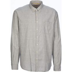 Koszula "Jack" - Regular fit - w kolorze szarym. Szare koszule męskie Camel Active, m, w kratkę, z bawełny, button down, bez rękawów. W wyprzedaży za 87,95 zł.