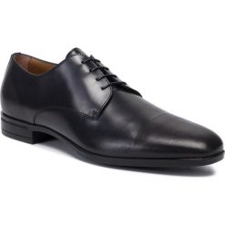 Półbuty BOSS - Kensington 50411049 10201737 01 Navy 410. Niebieskie buty wizytowe męskie Boss, ze skóry, bez zapięcia. Za 1289,00 zł.
