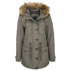 Dreimaster Płaszcz Damski S Khaki. Brązowe kurtki damskie marki Dreimaster, s, bez wzorów, bez kaptura. W wyprzedaży za 523,00 zł.