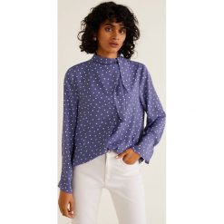 Mango - Bluzka Dots. Różowe bluzki damskie Mango, xl, w kwiaty, z poliesteru, casualowe, bez kołnierzyka, bez rękawów. W wyprzedaży za 49,90 zł.