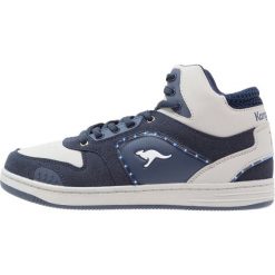 KangaROOS KBASKLED II Tenisówki i Trampki wysokie blue/vapor grey. Niebieskie trampki dziewczęce marki KangaROOS, z tworzywa sztucznego. W wyprzedaży za 161,85 zł.