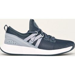 Under Armour - Buty Breathe Trainer X. Niebieskie buty sportowe damskie Under Armour, bez wzorów, z gumy, sportowe. W wyprzedaży za 239,90 zł.