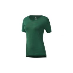T-shirty z krótkim rękawem Reebok Sport Koszulka WOR ACTIVCHILL. Zielone bluzki sportowe damskie Reebok Sport, s, bez wzorów, bez kołnierzyka, z krótkim rękawem, krótkie, bez kaptura. Za 99,95 zł.