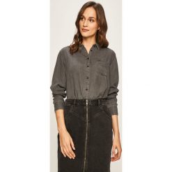 Lee - Koszula. Szare bluzki damskie Lee, s, z lyocellu, klasyczne. Za 239,90 zł.