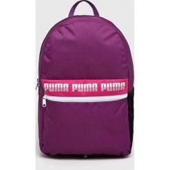 Puma - Plecak. Fioletowe plecaki męskie Puma, bez wzorów, z poliesteru. W wyprzedaży za 79,90 zł.