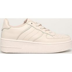Answear - Buty. Brązowe buty sportowe damskie ANSWEAR, bez wzorów, z gumy, sportowe. W wyprzedaży za 79,90 zł.