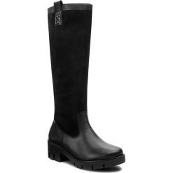 Kozaki RIEKER - X2051-00 Black. Czarne buty zimowe damskie marki Rieker, z materiału. Za 359,00 zł.
