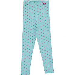 Spodnie niemowlęce: Legginsy w kolorze turkusowym