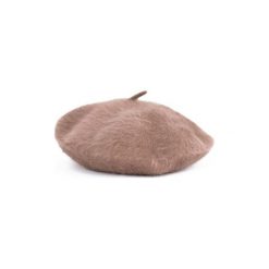 Beret damski Zimowa miękkość beżowy. Brązowe czapki zimowe damskie marki Art of Polo. Za 40,31 zł.
