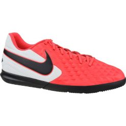 Nike Tiempo Legend 8 Club IC AT6110-606 buty halowe - halówki męskie czerwone 44. Czerwone buty sportowe męskie Nike, ze skóry, bez zapięcia, do piłki nożnej. W wyprzedaży za 189,99 zł.