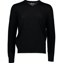 Sweter w kolorze czarnym. Niebieskie swetry klasyczne męskie marki GALVANNI, l, z okrągłym kołnierzem. W wyprzedaży za 195,95 zł.