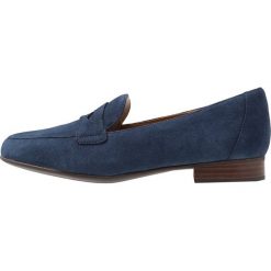 Clarks Unstructured UN BLUSH GO Półbuty wsuwane navy. Niebieskie półbuty damskie skórzane marki Clarks Unstructured. Za 389,00 zł.
