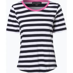 Franco Callegari - T-shirt damski, niebieski. Niebieskie t-shirty damskie marki Franco Callegari, bez wzorów, z okrągłym kołnierzem. Za 69,95 zł.