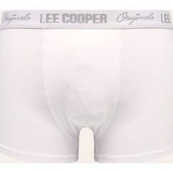 Lee Cooper - Bokserki. Białe bokserki męskie Lee Cooper, bez wzorów, z elastanu. Za 29,90 zł.