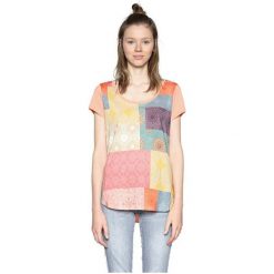 Desigual Damski T-Shirt Ts Helena 18swtkbw 3214 (Rozmiar S). Szare koszulki damskie marki Desigual, s, bez wzorów, bez kołnierzyka, bez rękawów. W wyprzedaży za 81,00 zł.