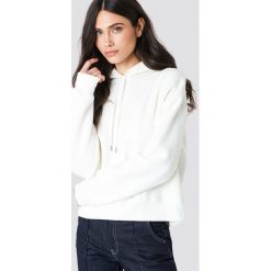 Samsoe & Samsoe Bluza z kapturem Kelsey - White,Offwhite. Białe bluzy rozpinane damskie Samsøe & Samsøe, z długim rękawem, długie, z kapturem. Za 485,95 zł.