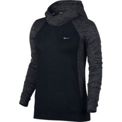 Bluzy damskie: bluza do biegania damska NIKE DRY HOODIE CITY WOOL / 802931-010