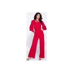Wieczorowy kombinezon damski. Czerwone kombinezony eleganckie marki Bien fashion, m, z tkaniny. Za 199,00 zł.
