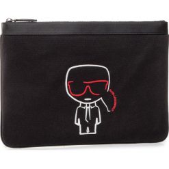 Torebka KARL LAGERFELD - 201W3214 Black. Czarne torebki klasyczne damskie KARL LAGERFELD, bez wzorów, z materiału, klasyczne, bez dodatków. W wyprzedaży za 279,00 zł.