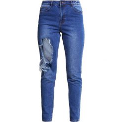 Rurki damskie: Missguided Jeansy Slim Fit blue