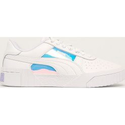 Puma - Buty Cali Glow Wn's. Czarne buty sportowe damskie Puma, bez wzorów, ze skóry, sportowe. Za 399,90 zł.