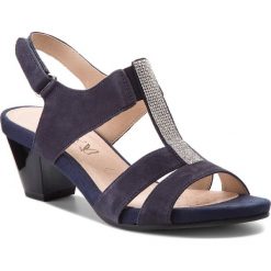 Rzymianki damskie: Sandały CAPRICE – 9-28208-20 Ocean Suede 857