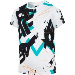 T-shirt chłopięcy (122-164) JTSM217 - multikolor. Szare t-shirty chłopięce 4F JUNIOR, bez wzorów, z bawełny, bez rękawów. Za 39,99 zł.