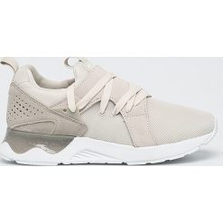 Asics Tiger - Buty Gel Lyte V Sanze. Brązowe buty sportowe damskie marki Asics Tiger, bez wzorów, ze skóry, klasyczne, do biegania, asics tiger. W wyprzedaży za 339,90 zł.