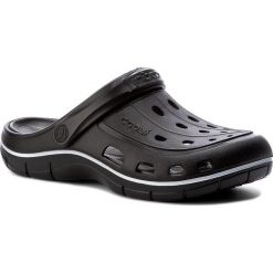 Klapki COQUI - Jumper 6351 Black/Antracit. Czarne klapki męskie Coqui, bez wzorów, z tworzywa sztucznego. Za 69,99 zł.