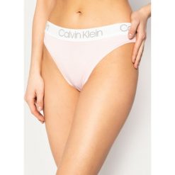 Figi klasyczne Calvin Klein Underwear 000QD3755E. Różowe figi damskie Calvin Klein Underwear, xs, bez wzorów. W wyprzedaży za 59,00 zł.