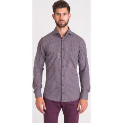 WIELOKOLOROWA KOSZULA JOOP! COLLECTION. Czerwone koszule męskie Joop! Collection, m, bez wzorów, z bawełny, z włoskim kołnierzykiem, bez rękawów. Za 199,50 zł.