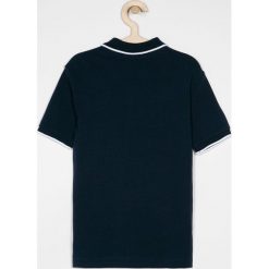 Polo Ralph Lauren - Polo dziecięce 134-176 cm. Niebieskie t-shirty chłopięce Polo Ralph Lauren, z aplikacjami, z bawełny, z krótkim rękawem. W wyprzedaży za 199,90 zł.