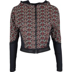 Pinko Bluza "C-Clique K-Way". Bluzy damskie Pinko, z nadrukiem, z tkaniny, z krótkim rękawem, krótkie, bez kaptura. Za 499,00 zł.
