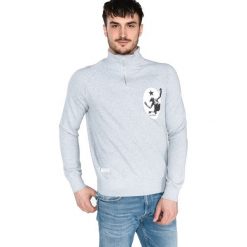 Franklin & Marshall Bluza Szary. Szare bluzy męskie Franklin Marshall, l, bez wzorów, z bawełny, bez kołnierzyka, bez rękawów, bez kaptura. Za 447,95 zł.