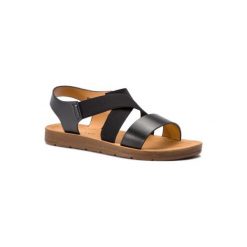 BASSANO WSL996-1. Czerwone sandały damskie Bassano, z materiału. Za 49,99 zł.