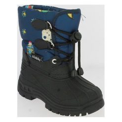 V+J Buty Zimowe Chłopięce 22 Niebieski. Niebieskie buty chłopięce zimowe V+J, bez zapięcia. Za 95,00 zł.