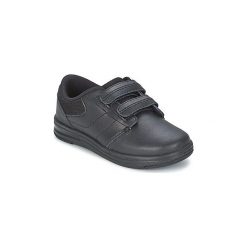 Buty Dziecko Crocs KIDROCS. Czarne trampki dziewczęce Crocs, bez wzorów, bez zapięcia. Za 135,20 zł.