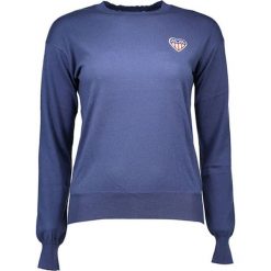 Swetry klasyczne damskie: Sweter w kolorze niebieskim
