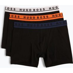 BOSS - Obcisłe bokserki męskie pakowane po 3 szt., niebieski. Niebieskie bokserki męskie marki Boss, bez wzorów. Za 179,95 zł.